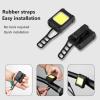 Bike Lights Type-C USB Rechargeable (White + Red) view 3