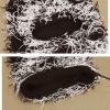 Balaclava Distressed Knitted Windproof Ski Mask Winter Outdoor Sports Full Face Cover,Warmer Thermal Shiesty for Men Women Beige/Brown view 4