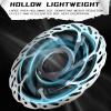 BUCKLOS Centerlock 140mm Bike Disc Brake Rotor - Mountain Bike Road Bike MTB Center Lock Stainless Steel Bicycle Disc Brakes Rotors for E-bike/BMX(Black) view 4