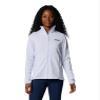 Columbia Women's Sweater Weather Full Zip II, Snowdrift/Blue Hint Heather, X-Large view 1