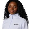 Columbia Women's Sweater Weather Full Zip II, Snowdrift/Blue Hint Heather, X-Large view 3