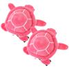 ABOOFAN 1 Pair Knee Pads for Kids Turtle Knee Pads Guards Tortoise Cushion Padded Cute Turtle Tortoise Protective Gear for Skating Cycling Bike Rollerblading Scooter Pink view 1
