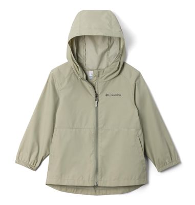 Columbia Youth Girls Switchback II Rain Jacket, Safari, X-Large