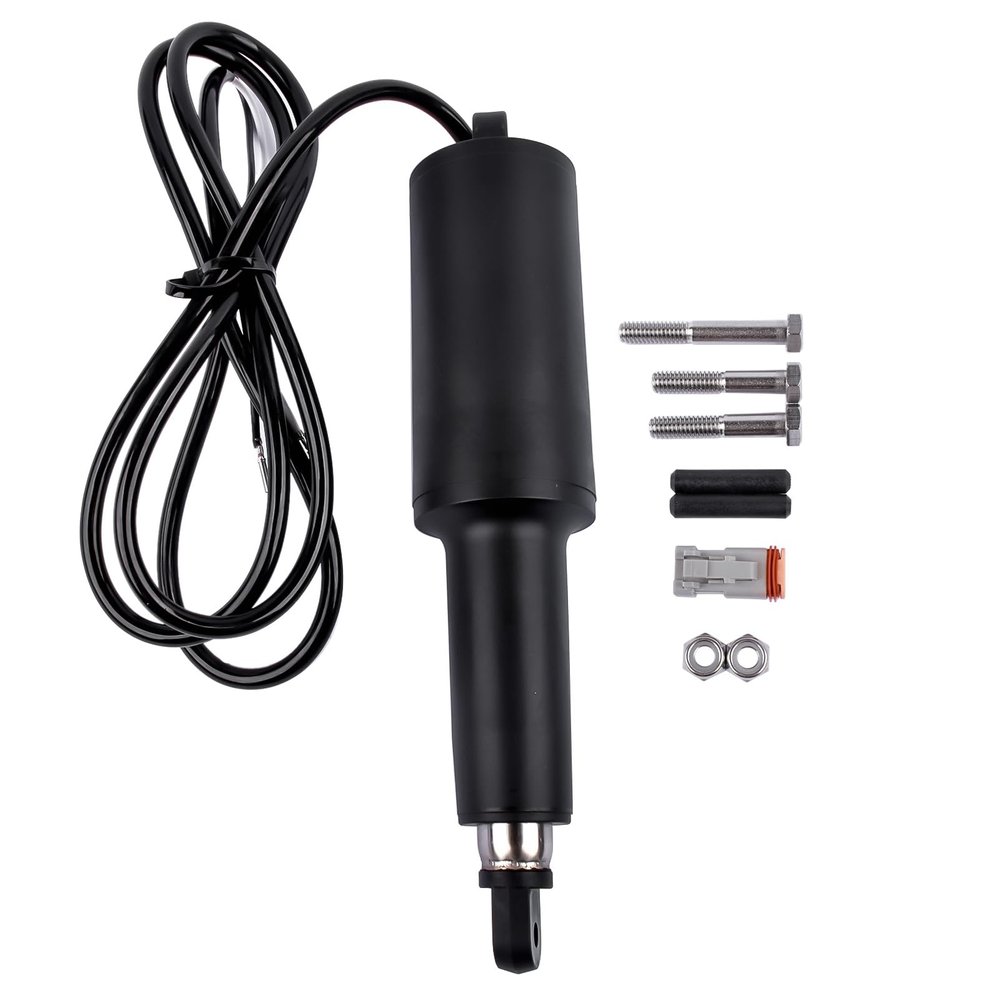 Woosphy 15054-001 Boat Trim Tab Actuator Replacement for lenco Marine 20400-001 2.25" Stroke 12V 6 ft. Cable. 12V Actuator 15054001