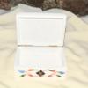 craftslook Marble Inlay Jewelry Box 4x3  Handmade Floral Trinket & Ring Organizer, Shiny Decorative Marble Box, Unique Inlay Art, Perfect Birthday Gifts & Elegant Home Decor for Women view 4