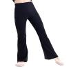 Daydance Black Athletic Girls Flare Dance Pants for Ballet, Yoga, Gymnastics, Exercisse and Workout view 1