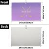 FZDXZJJ Custom Golf Towels for Women Personalized Golf Towel with Name Or Text for Golf Bags with Clip Golf Gifts for Golf Fan, Funny Golf Lover Gift for Women Mom Wife Girlfriend -Gradient Purple view 3