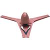 Jaxu Men's Spandex Bulge Pouch Thong Underwear Ball Out Bikini T-back Shiny Solid Tangas Coral Pink M view 2