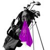 FZDXZJJ Custom Golf Towels for Women Personalized Golf Towel with Name Or Text for Golf Bags with Clip Golf Gifts for Golf Fan, Funny Golf Lover Gift for Women Mom Wife Girlfriend -Dark Magenta view 2