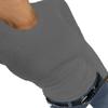 Afibi Women Ribbed Long Sleeve Crew Neck Slim Fit Stretchy Basic T Shirts Tops (X-Small, Grey) view 3