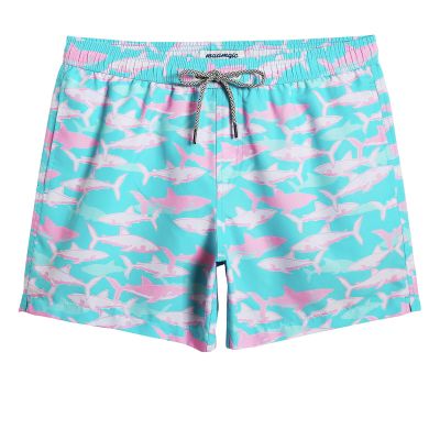 maamgic Mens Swim Trunks 5 Inch with Mesh Lining, Quick Dry Mens Bathing Suit, Swim Shorts for Swimming and Beach, Medium