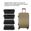 BQLZR 4.2x1.9cm Luggage Bottom Side Stand Feet Plastic Feet Pads w/Screws Pack of 4 view 3