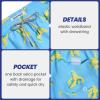 maamgic Mens Swim Trunks 5 Inch with Mesh Lining, Quick Dry Mens Bathing Suit, Swim Shorts for Swimming and Beach, Large view 3