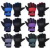 Bencailor 6 Pairs Kids Winter Gloves Waterproof Ski Glove Boy Girl Warm Snow Snowboard Mittens for Cold Unisex(Red Green Blue Purple Gray Dark Blue,10-15 Years,Simple,Solid Color) view 1