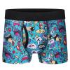 Boys Boxer Briefs Cotton Big Boys Underwear Breathable Soft Mesh Performance Sport Boxers Briefs with Fly 5 Pack 18-20 view 4