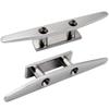 SHENGHUISS Boat Open Base Cleat 316 Stainless Steel Mooring Dock Cleat for Boat,Deck,Hook (5 inch 4 Pack) view 2
