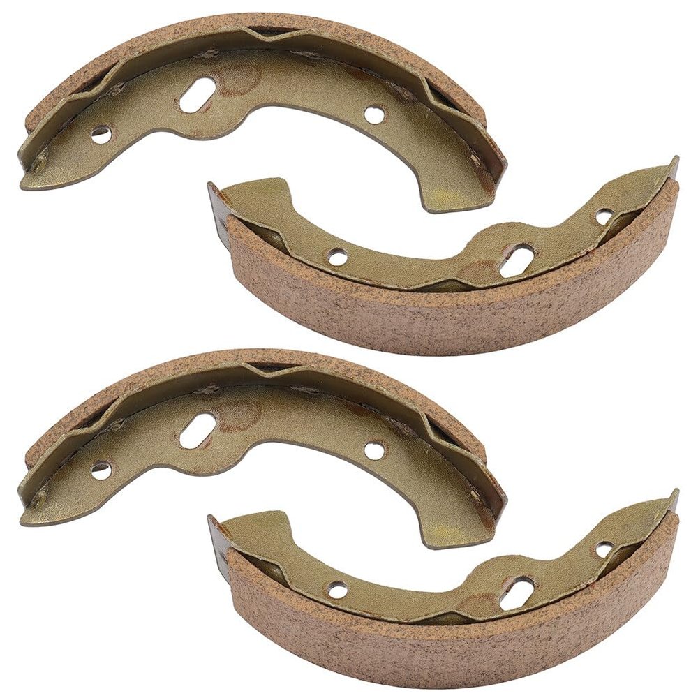 ROADFAR 27290-G01 Brake Shoes Set of 4 70795G01 Fits For E-Z-Go TXT (97-09.5), Workhorse 96+, Yamaha G14-G22 94-06