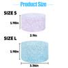 2 Pack Protective Glitter Silicone Boot for Stanley IceFlow 20-40oz & Hydro Flask Water Bottle 12-24oz Reduces Dents Silicone Water Bottle Bottom Cover Sleeve Compatible with Stanley(S, Pink) view 3