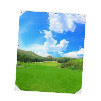 Aosekaa Golf Target Cloth 71x 59 Hitting Net Replacement Hanging Backstop for Outdoor Backyard, Driving Range