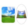 Aosekaa Golf Target Cloth 71x 59 Hitting Net Replacement Hanging Backstop for Outdoor Backyard, Driving Range view 2