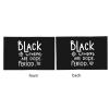 Black Women Are Dope Period Car Flag Window Clip Flag-Used For Patriotism, Race-Parade Flag, Fixed Does Not Fall Black view 3
