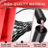 KTRIO 6x4 ft Soccer Goal for Backyard, Portable Soccer Net, Large Foldable Soccer Goals with Carry Bag for Kids Youth Teens Sports, Red 2pack view 2