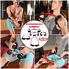 QUKAN Chest Expander Muscle Fitness Arm Training Bodybuilding Equipment Pull Back Muscle Arm Exerciser Home Fitness Equipment for Home Gym Exercise view 3