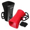 BESPORTBLE 2pcs Electric Bike Horn Compact and Portable Outdoor Riding Squeeze Bugle Easy Installation Black Red Loud Sound for Mountain Biking and Cycling Safety view 1