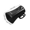 BESPORTBLE 2pcs Electric Bike Horn Compact and Portable Outdoor Riding Squeeze Bugle Easy Installation Black Red Loud Sound for Mountain Biking and Cycling Safety view 2