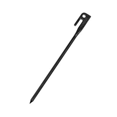 QUKAN Steel Outdoor Tent Ground Nail Tent Pegs Stakes Hard Nails Outdoor Canopy Tarp Ground Pin Hook Camping Tent Fixed Nails