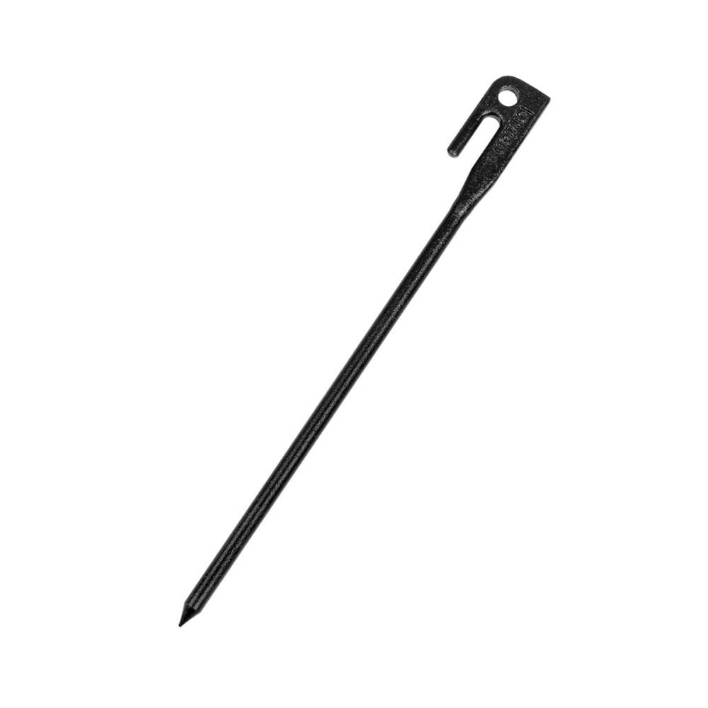 QUKAN Steel Outdoor Tent Ground Nail Tent Pegs Stakes Hard Nails Outdoor Canopy Tarp Ground Pin Hook Camping Tent Fixed Nails