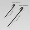 QUKAN Steel Outdoor Tent Ground Nail Tent Pegs Stakes Hard Nails Outdoor Canopy Tarp Ground Pin Hook Camping Tent Fixed Nails view 4
