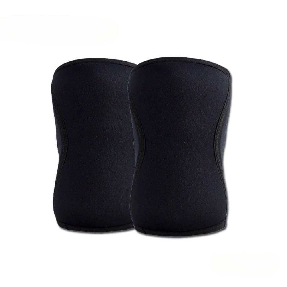 coonitac Thickened 7mm Neoprene Hercules Knee Pads Squatting & Weightlifting Knee Pads Warm Knee Pads (Small,A1)