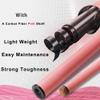 TROUFY Cuppa Woman Carbon Fiber Pool Cue Stick Ladies Pink Pool Stick with Case (10.5mm, WH Tube Case) view 3
