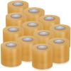 Pangda 12 Pcs Wrestling Mat Tape 3 or 4 Inch Heavy Duty 7 Mil PVC Carpet Tape for Wrestling Grappling Exercise Mats Seaming Cover Gym Floor Carpet Seam(3'',Clear) view 1