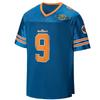 Aimhuo Football Jersey for Party,Stitched #9 The Waterboy Sandler 50th Anniversary Movie Football Jersey S-XXXL Blue view 1
