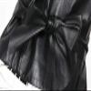 LCMTWX Fuzzy Fleece Lapel Coat Fur Short Coat Faux Fur Shoulder Cover Faux Fur Women Coats Womens Faux Fur Coats With A Hood Black Faux Fur Coat Goth Graphic Leather Jacket Women Holiday Essentials view 2