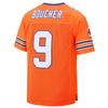 Waterboy #9 Bobby Boucher Adam Sandler 50th Anniversary Movie Football Jersey S-XXXL Orange view 2