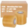 Pangda Wrestling Mat Tape 3 or 4 Inch Heavy Duty 7 Mil PVC Carpet Tape for Wrestling Grappling Exercise Mats Seaming Cover Gym Floor Carpet Seam(3'') view 1