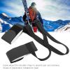 Gavigain Ski Carrier Double Strap Adjustable Length Ski Mounting Strap Cushioned Design Ski Carrier Portable Carrier Durable Double Strap view 2