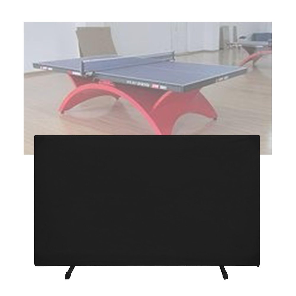 LVLDAWA Table Tennis Baffle, Can DIY Self Training Privacy Partition Fence Movable Barricade Guardrail for Activity Room, Stadium, Customizable Pattern (Color : Black, Size : 140X75CM-8PCS)
