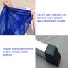 LVLDAWA Table Tennis Baffle, Can DIY Self Training Privacy Partition Fence Movable Barricade Guardrail for Activity Room, Stadium, Customizable Pattern (Color : Black, Size : 140X75CM-8PCS) view 2