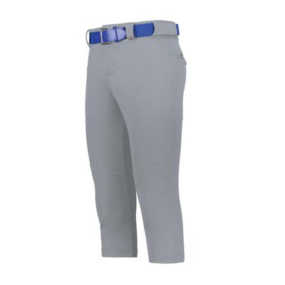 Russell Athletic Girls On Deck Softball Knicker Baseball Grey L