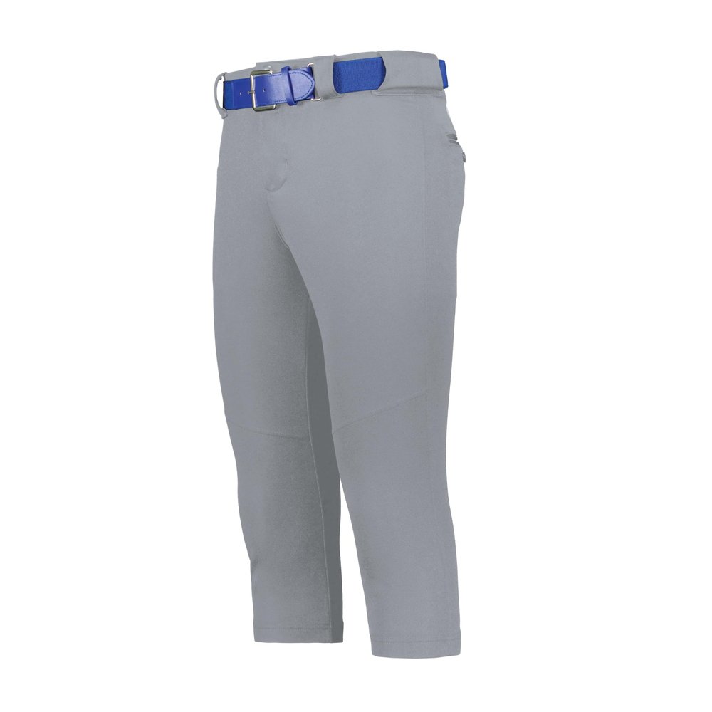 Russell Athletic Girls On Deck Softball Knicker Baseball Grey L
