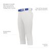 Russell Athletic Ladies On Deck Softball Knicker White XL view 4