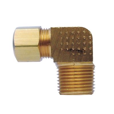 Homeplus+ 6jc121010711026 90 Degree Elbow, Brass