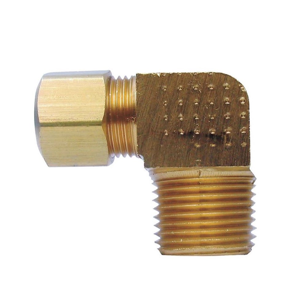 Homeplus+ 6jc121010711026 90 Degree Elbow, Brass