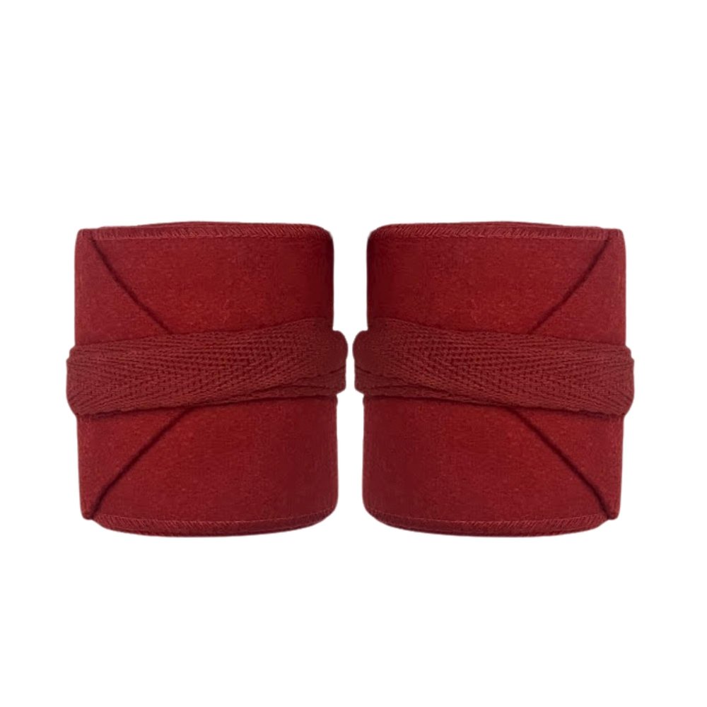 warreplica WWI US M1910 Reenactment Viking Wool Leg Wraps I Red 144 inch Warrior Costume Accessory I Historical WWI Army Leg Bindings for Cosplay, Renaissance Fair, Reenactments- Reproduction