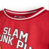Paw Patrol Boys Marshall Basketball Jersey | Kids Slam Dunk Pup Sports Top in Red | Fireman Dalmatian Pup Graphic Activewear | Children's Athletic Daywear Cartoon Merchandise Apparel Gift view 3