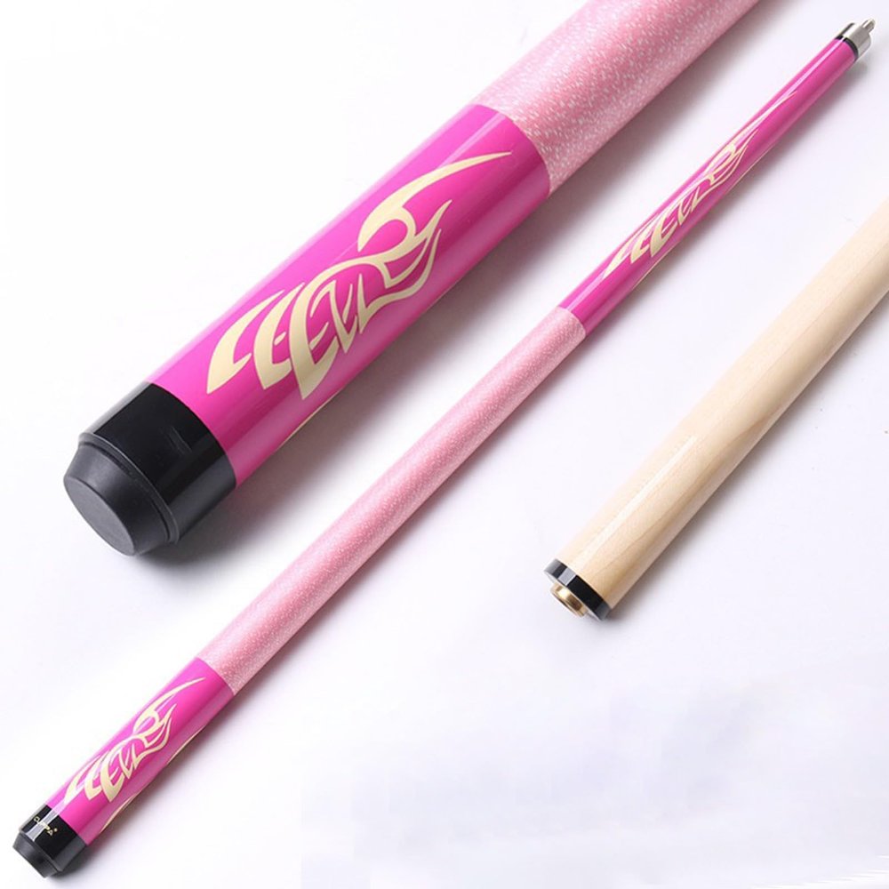 KARFRI Pool Sticks Set of 2 Pool Table Sticks 147cm cue cue Imported from Canada, 1/2 Split cue 10.5mm/11.5mm/13mm, Women's Billiard cue(Color:a,Size:10.5mm)